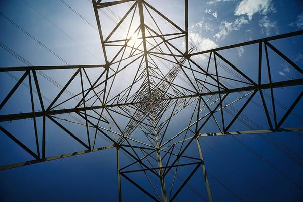 image of an electricity pylon
